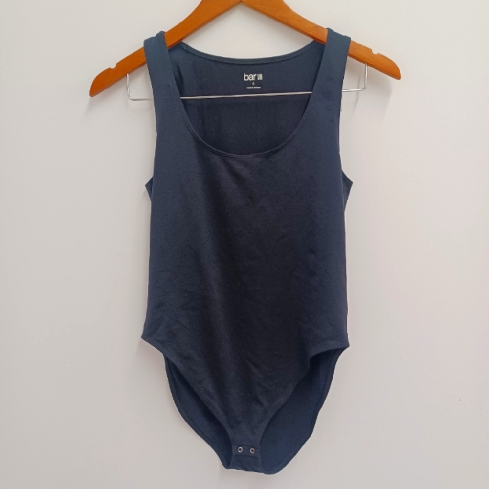 Black Sleeveless Bodysuit